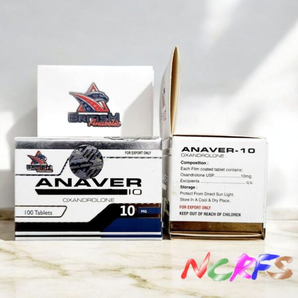 British Anabolic Oxandrolone 10mg 100 Tablets – QR Code Verified