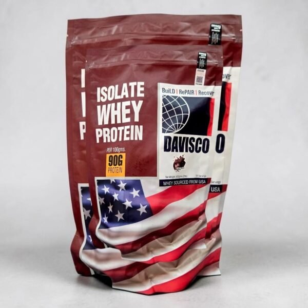 Davisco Food Pure Isolate Protein 1Kg with QR Code