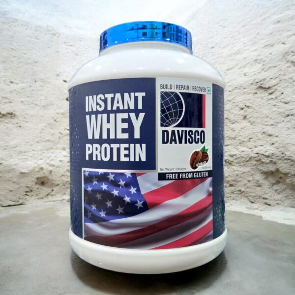 Davisco Food Pure Whey Protein with QR Code