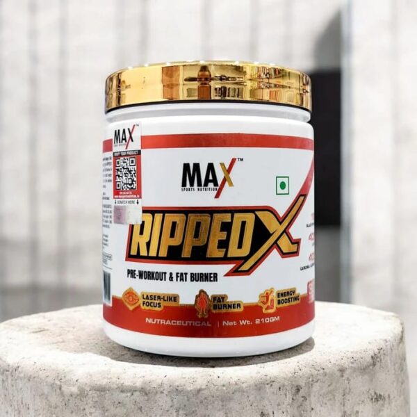 Max Sports Rippedx PreWorkout 30 Servings