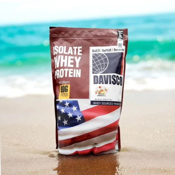 Davisco Food Pure Isolate Protein with QR Code