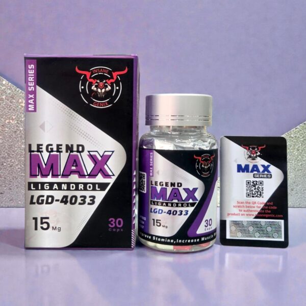 Insane Genix MAX LiganDrol LGD4033 30 Capsules 15mg