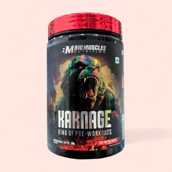 Bigmuscles Karnage Preworkout 30 Servings (Red)