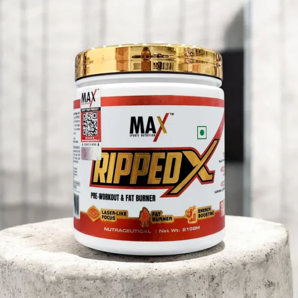 Max Sports Rippedx PreWorkout 30 Servings