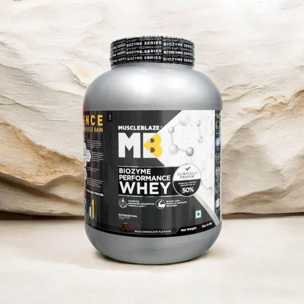 MuscleBlaze Biozyme Performance Whey, 2 kg 54 Servings