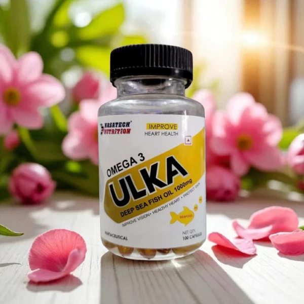 Nasatech Nutrition ULKA Fish Oil 100 Capsules 1000 MG
