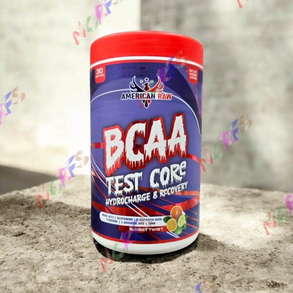 American Raw BCAA Test Core 30 Servings 540g