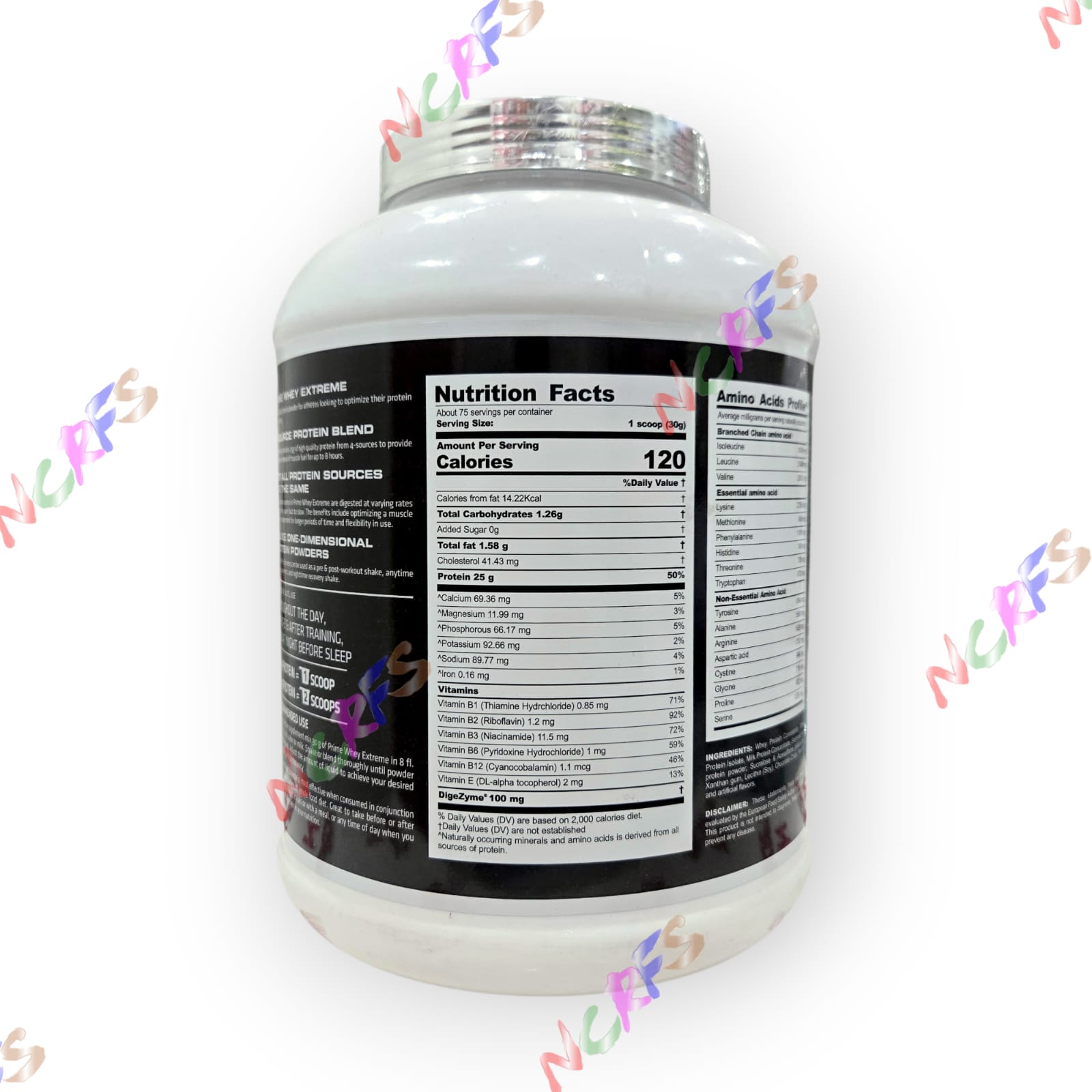 Balkan Pharma Prime Whey Extreme 5 Lbs 2.26kg 75 Servings – NCR Food  Supplements