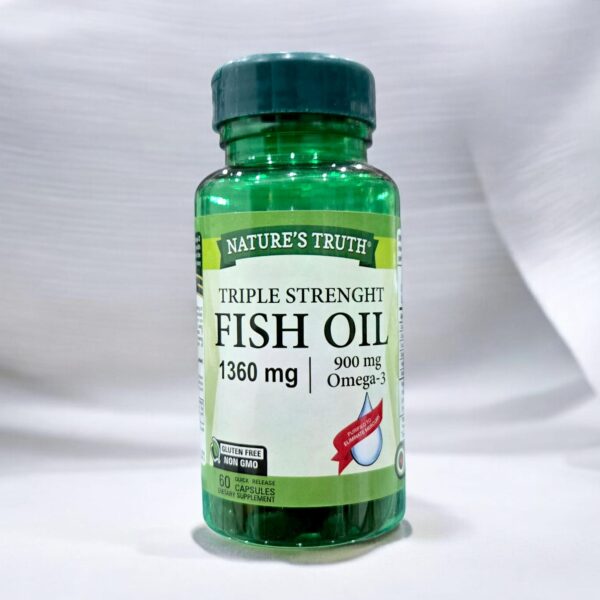 Nature's Truth, Fish Oil, Triple Strength, 1360 mg, 60 Softgels