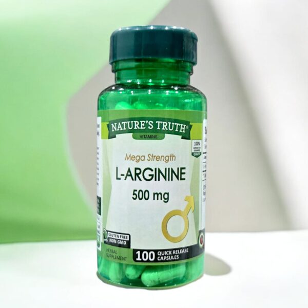Nature's Truth, L-Arginine, 500 mg, 100 Capsules