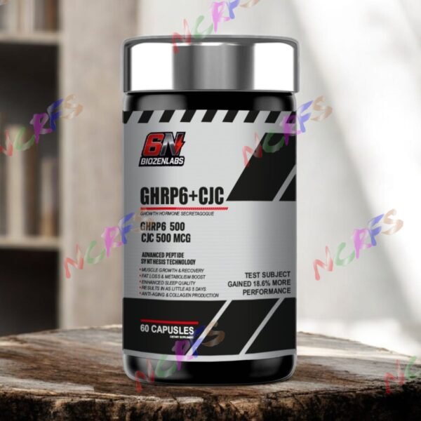 Biozen Labs GHRP6 + CJC 1295 500 MCG 60 Capsules