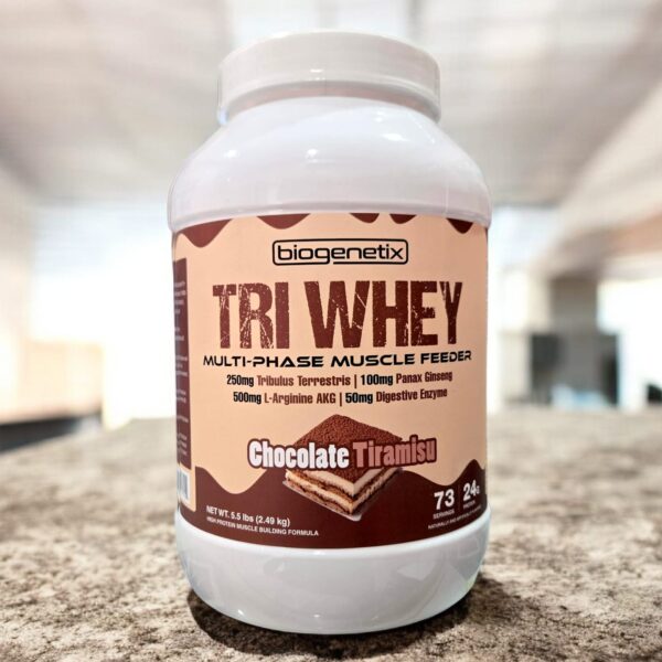 Biogenetix TRI Whey 5.5 lbs 2.49 kg 73 Servings