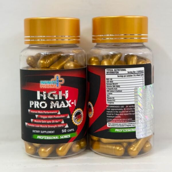 Infinity Pharma Hgh Pro Max 50 Capsules