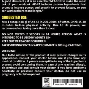 Nasatech AK47 Preworkout 60 Servings