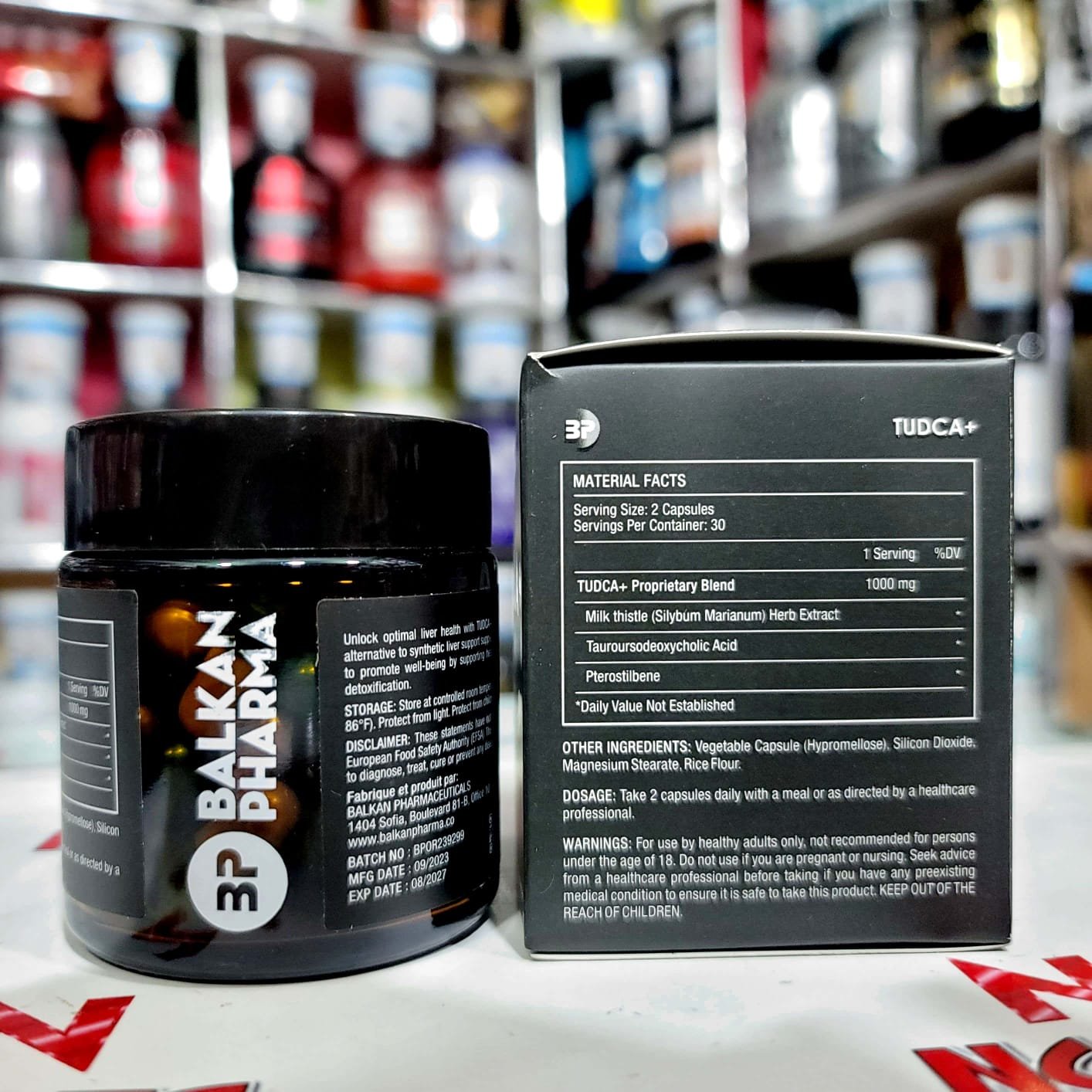 Balkan Black Tudca + 1000mg 60 Capsules