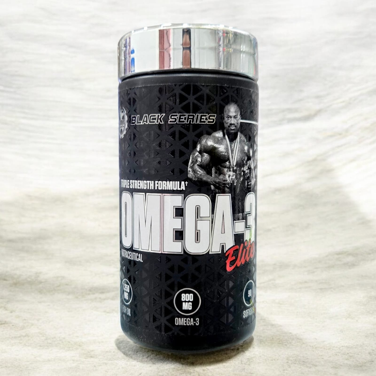 Dexter Jackson Black Series Omega 1250 mg Triple Strength 90 Softgels