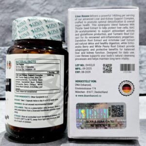 DNA Enhanced Liver Renew 1400mg 60 Capsules