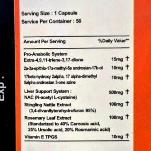 Genx EPI GH 50 Capsules (Growth Hormone and Testosterone)