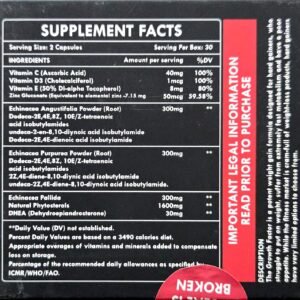 Professional Bodybuilding Growth Factor (Natural) 60 Capsules