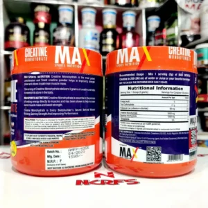 Max Sports Nutrition Creatine 50 Servings