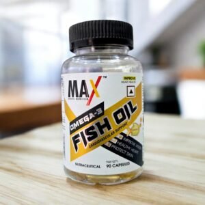 Max Sports Nutrition Fish Oil 90 Capsules 45 Servings