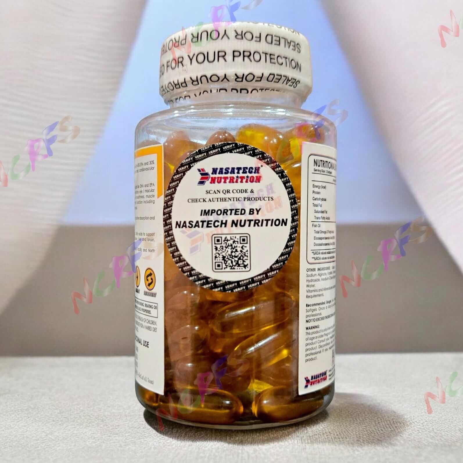 Nasatech Ulka Fish Oil 100 Capsules