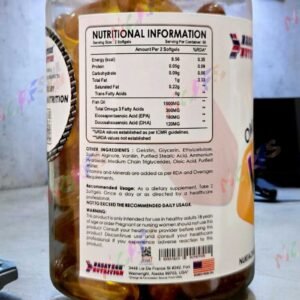 Nasatech Ulka Fish Oil 100 Capsules