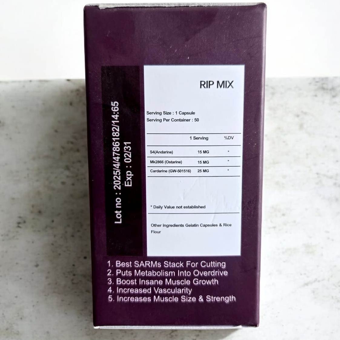 Genx RipX (S4+MK2866+GW501516) 50 Capsules