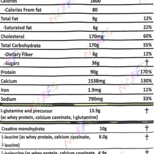 Battlefield Nutrition WARRIOR Mass Gainer