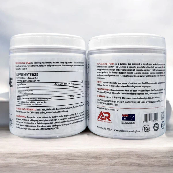 Anabolic Research (AR) TRI Creatine + HMB 200g