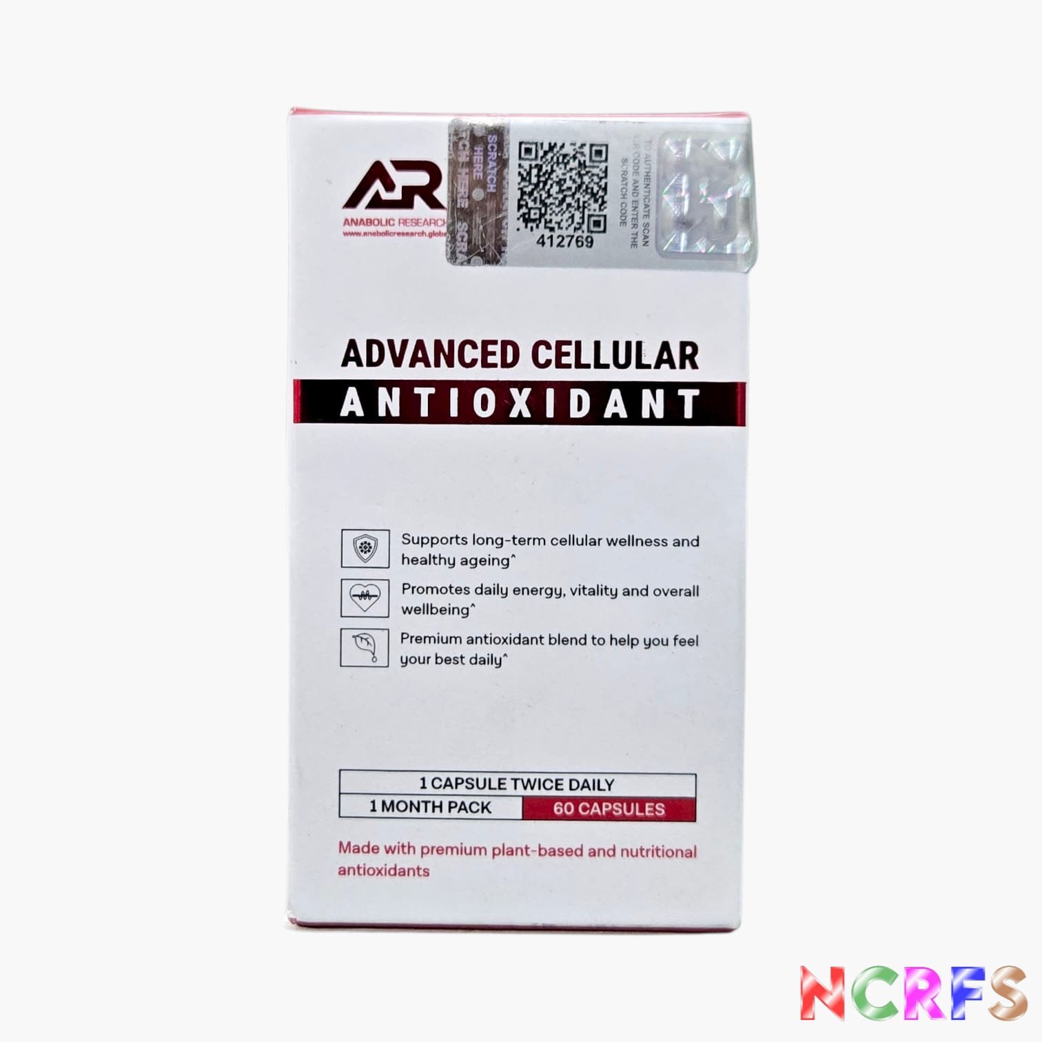 Anabolic Research Advanced Cellular Antioxidant 60 Capsules