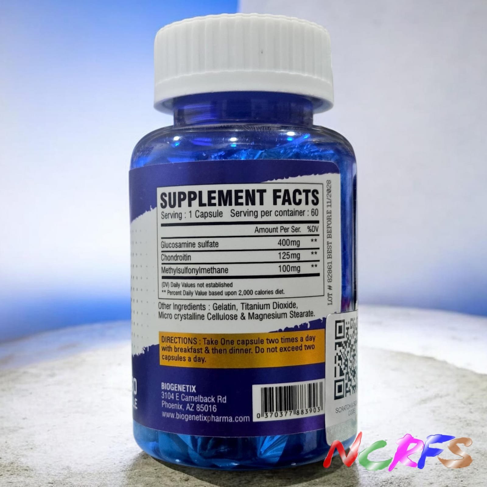 Biogenetix Joint Care 60 Capsules