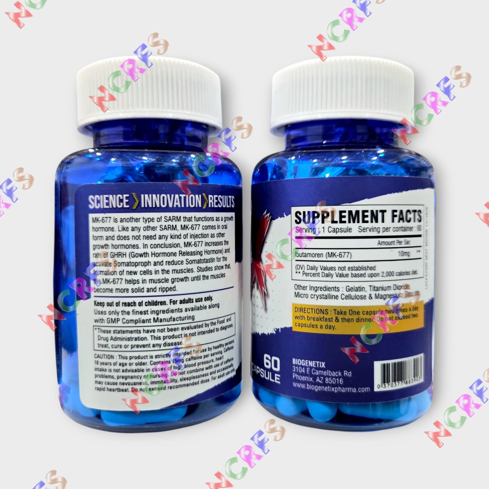 Biogenetix IBUTAMOREN MK677 10mg 60 Capsules