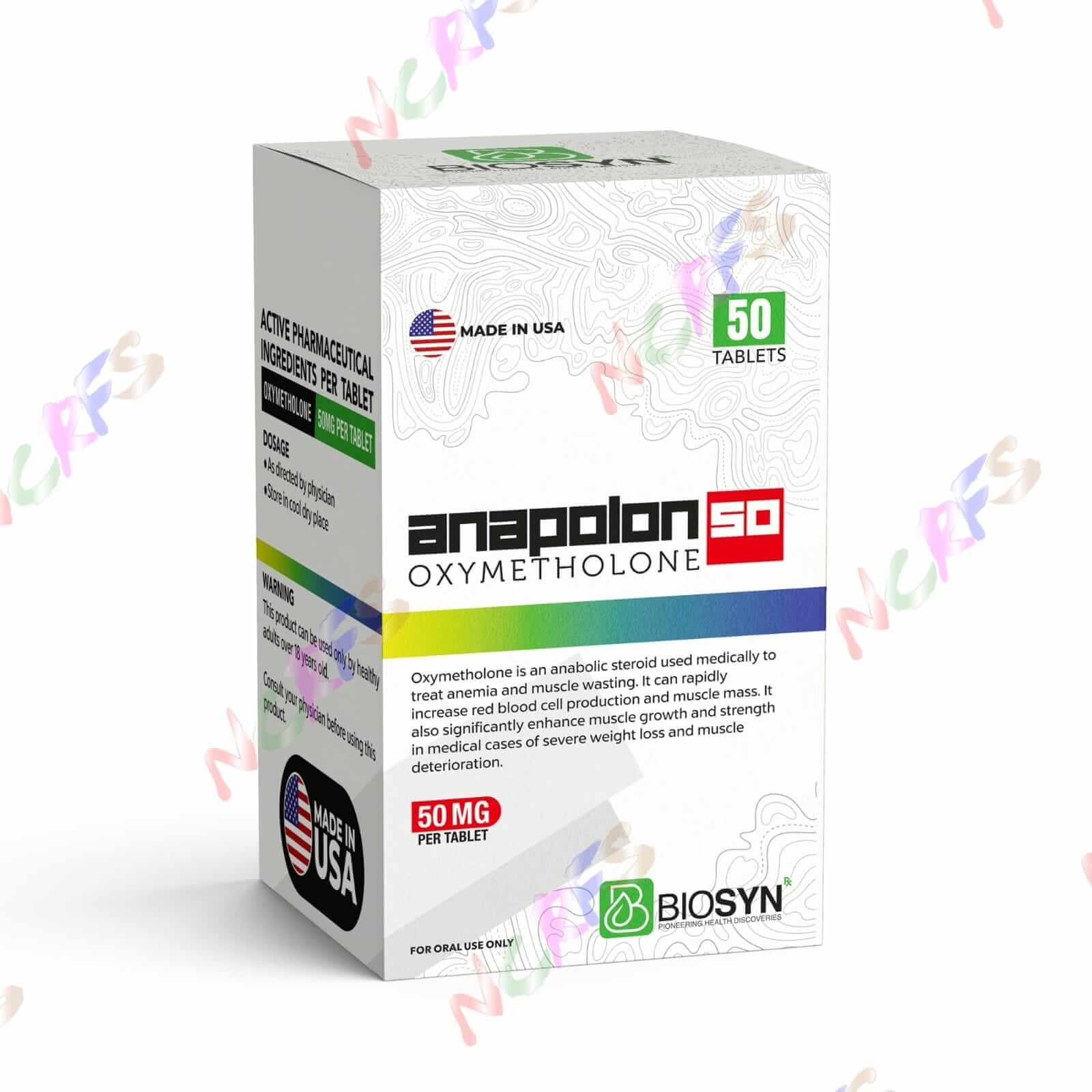 Biosyn Androlic 50mg 50 Tablets