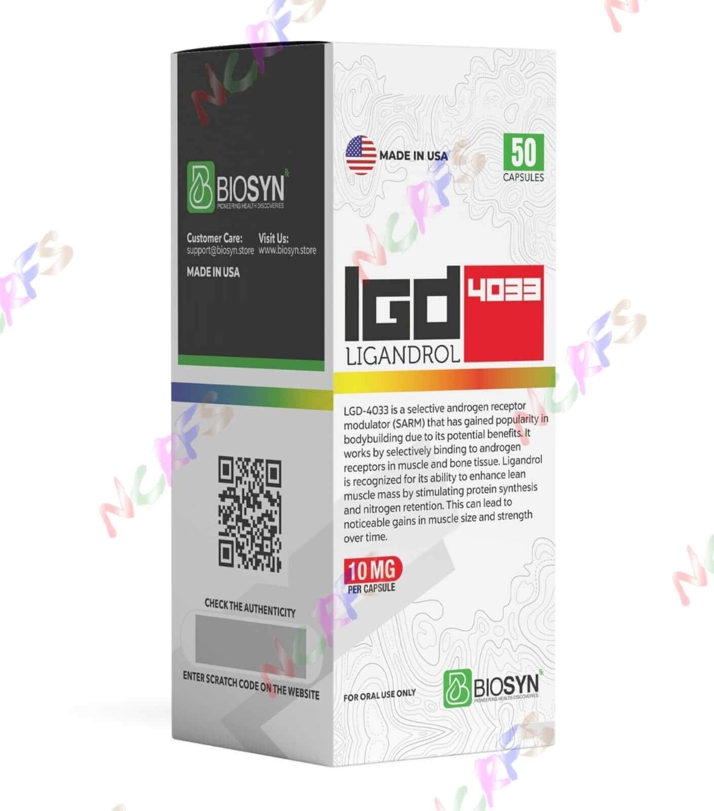 Biosyn LIGANDROL LGD4033 50 Capsules