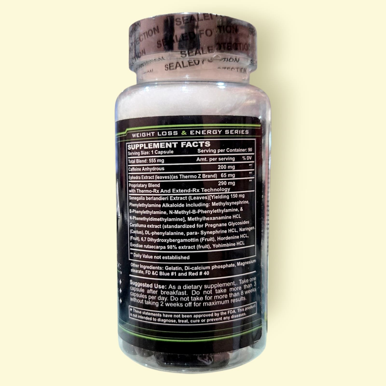 Black Mamba Fat Burner, 90 Capsules