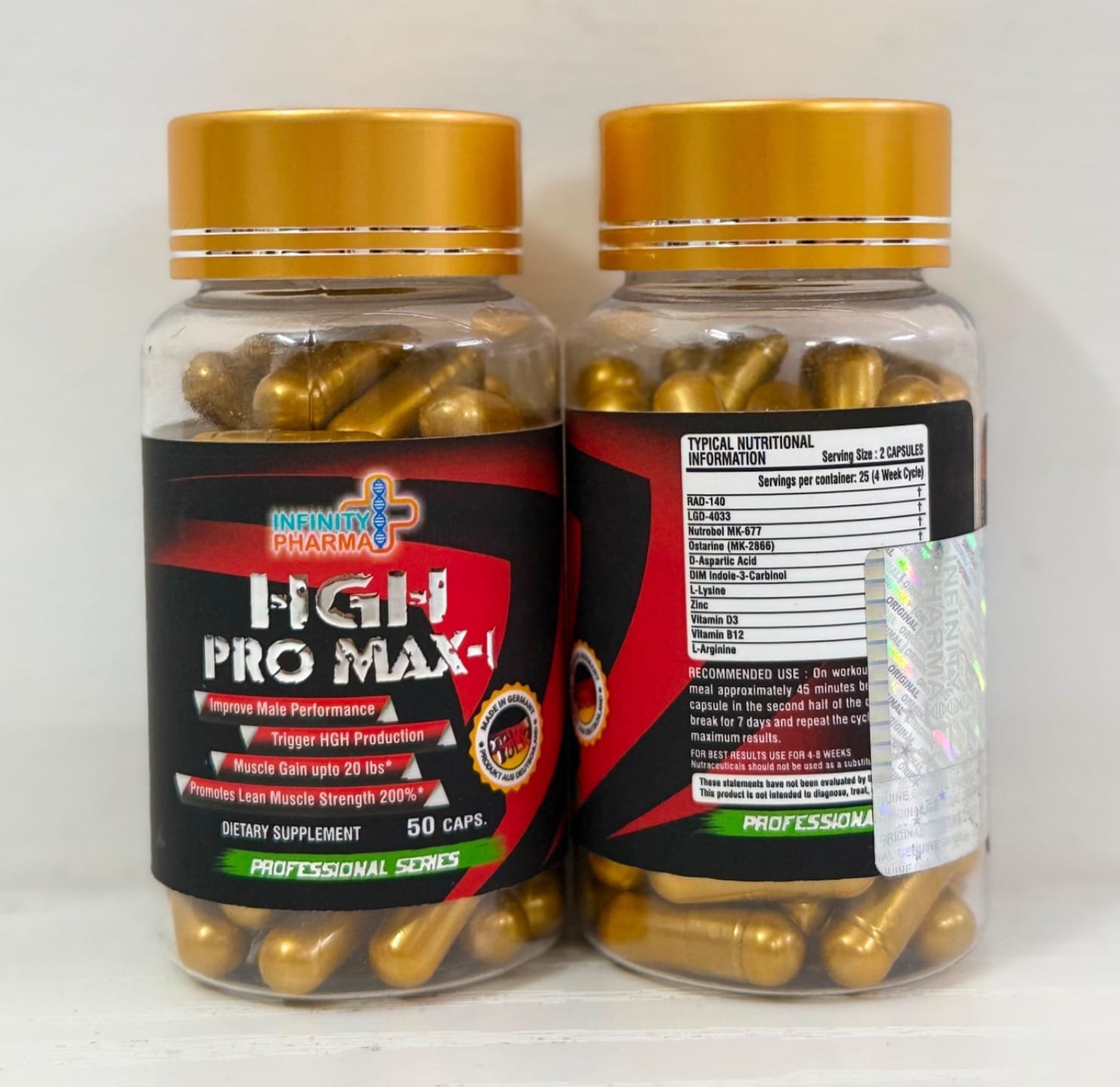 Infinity Pharma HGH Pro Max 50 Capsules