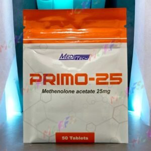 Meditech Pharma Primo-25 25mg 50 Tablets (Original) – Dual Verification Code