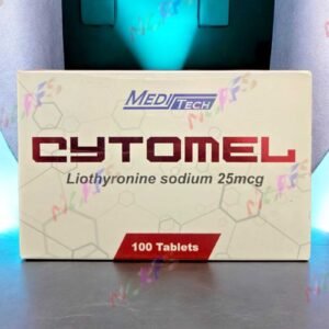 Meditech Pharma Cytomel T3 25mcg 100 Tablets (Original) – Dual Verification Code
