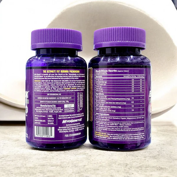 Myogenetix ECA Stack 60 Servings Granddaddy of all Fat burners