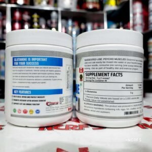 Psycho Muscles Glutamine 60 Servings