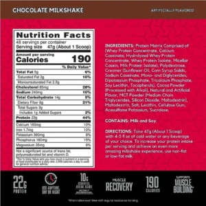 BSN Syntha 6 Chocolate Milk Shake 2.27KG With On Creatine 100gm