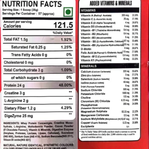 End Nutrition Nitra Whey 2kg 57 Servings