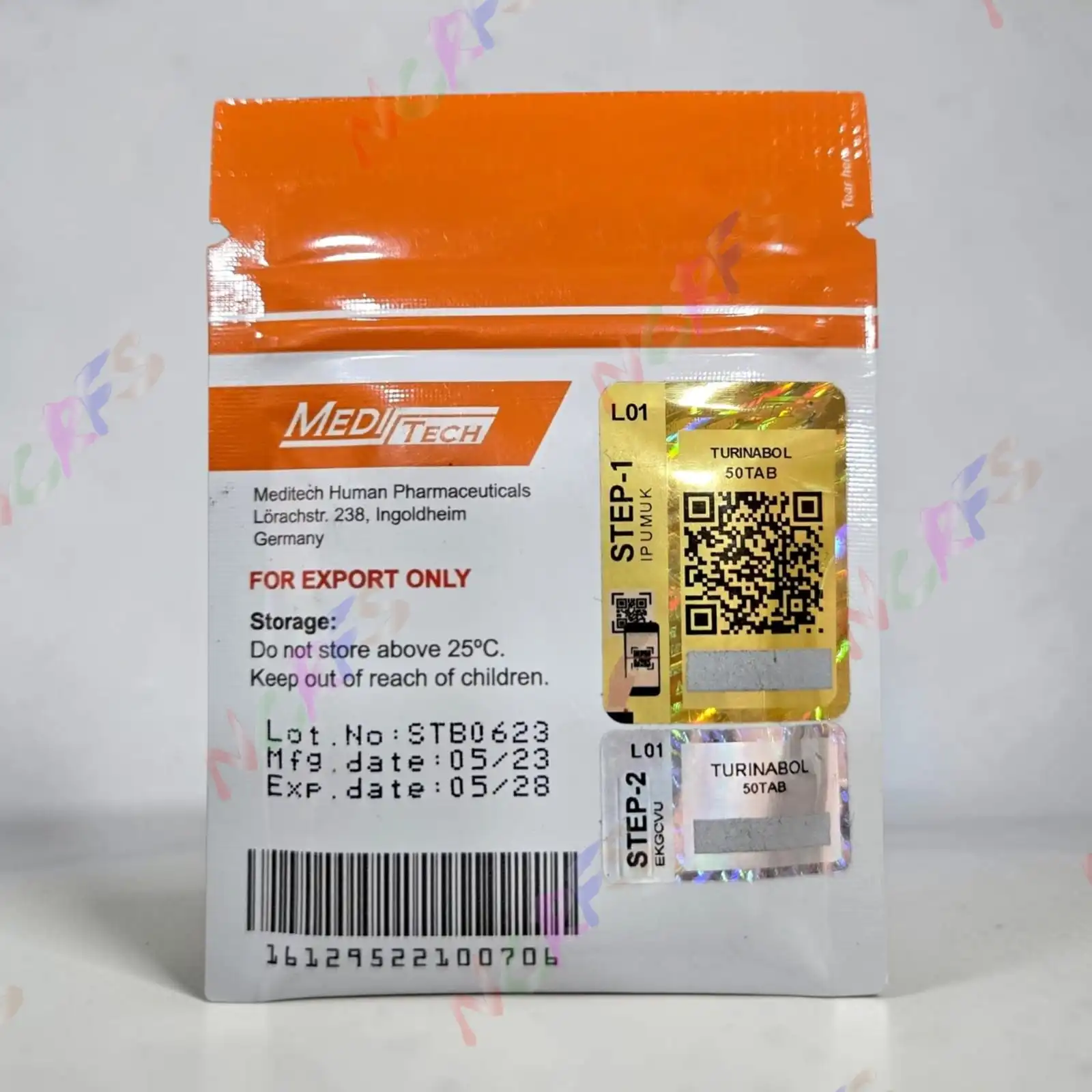 Meditech Turinabol 10mg 50 Tablets
