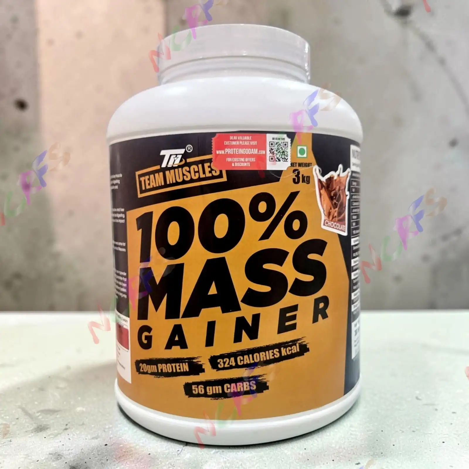 Team Muscles 100% Mass Gainer