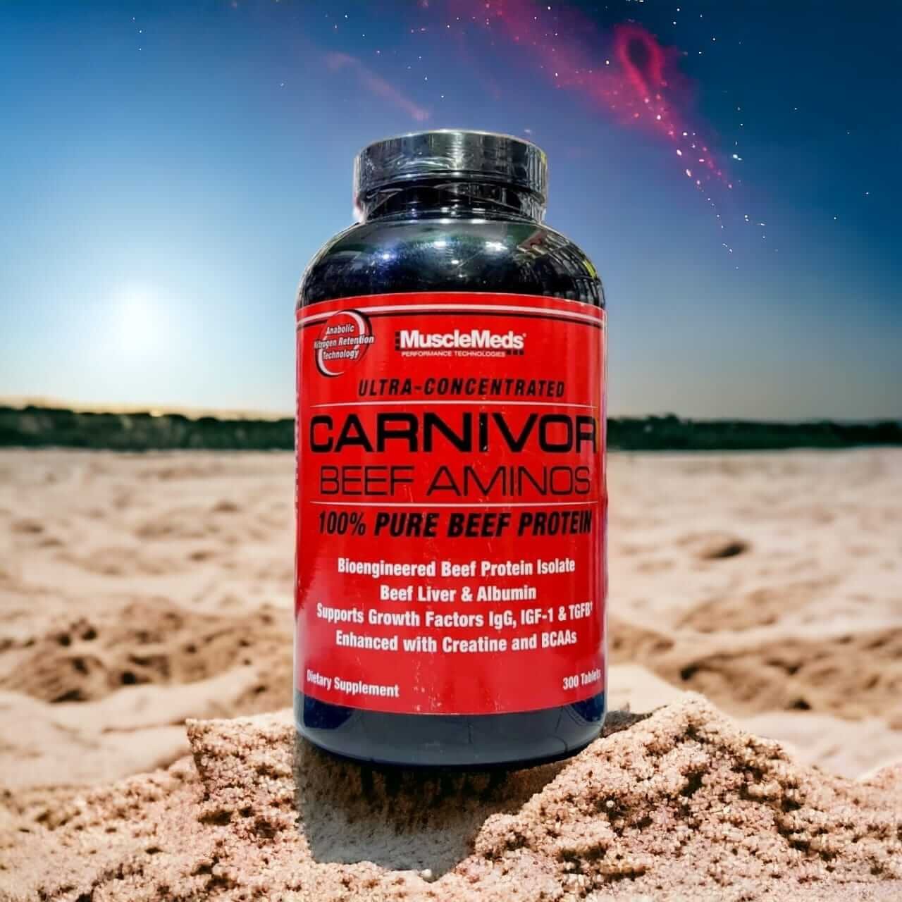MuscleMeds Carnivor Beef Aminos 300 Tablets