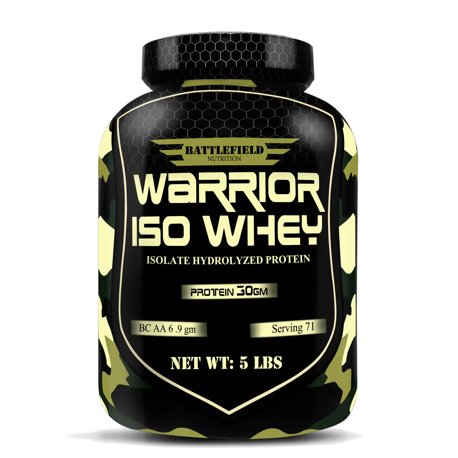 Battlefield Nutrition Warrior Iso Whey Protein 2.25kg